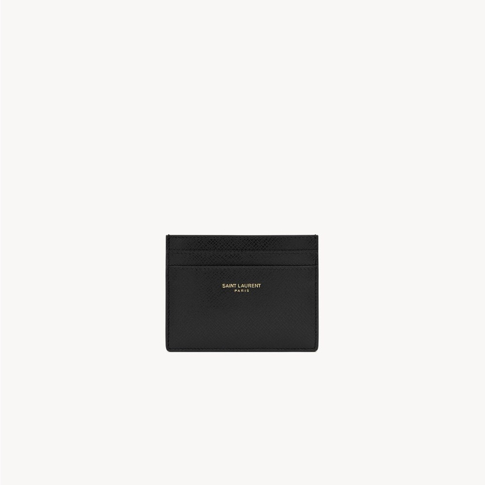 Saint Laurent Black Card Holder